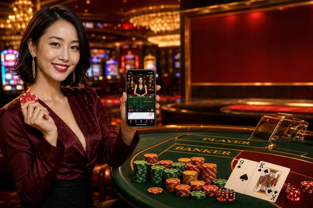 imaju8 Casino meja live dealer baccarat